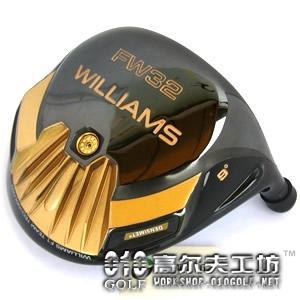 【正品】williams FW32 黑金全球限量500组一号木杆头