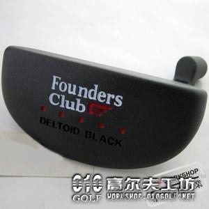 【正品】Founders Deltoid Black 传统小乌龟型推杆头