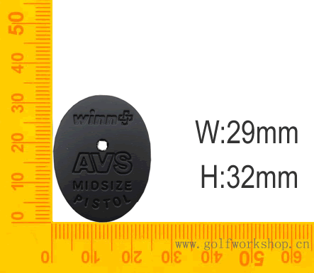 Winn 68WS-BYL 2013新款彩色 中尺寸推杆握把