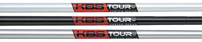 KBS Custom Series高性能铁杆杆身 亮光黑